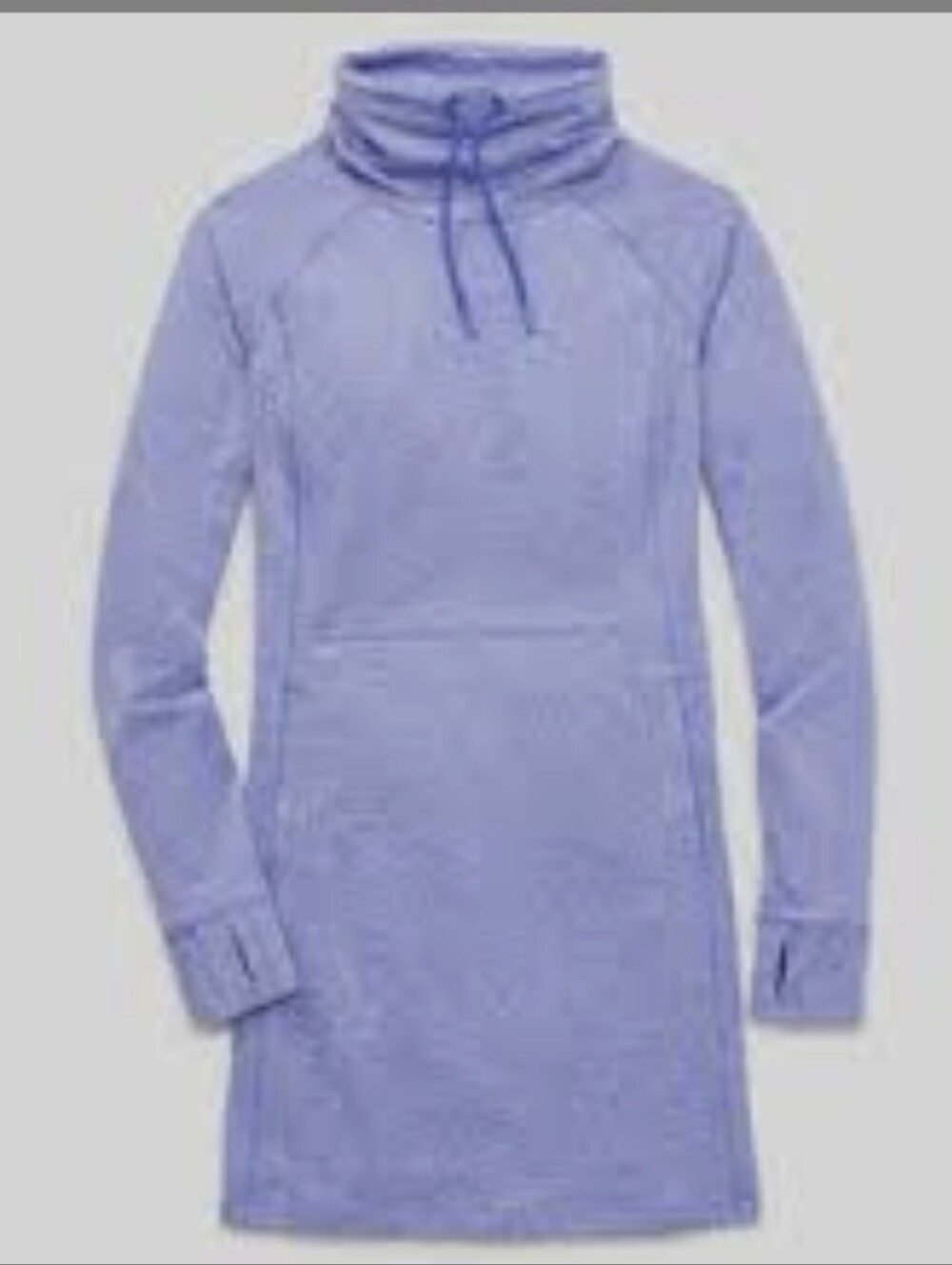 Duluth Blue Dress with Funnel Neck Size M